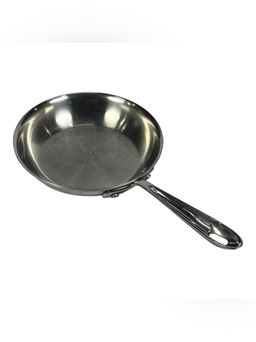 All-Clad Stainless Steel 7.5" in Frying Pan Skillet Sauté Professional Cookware